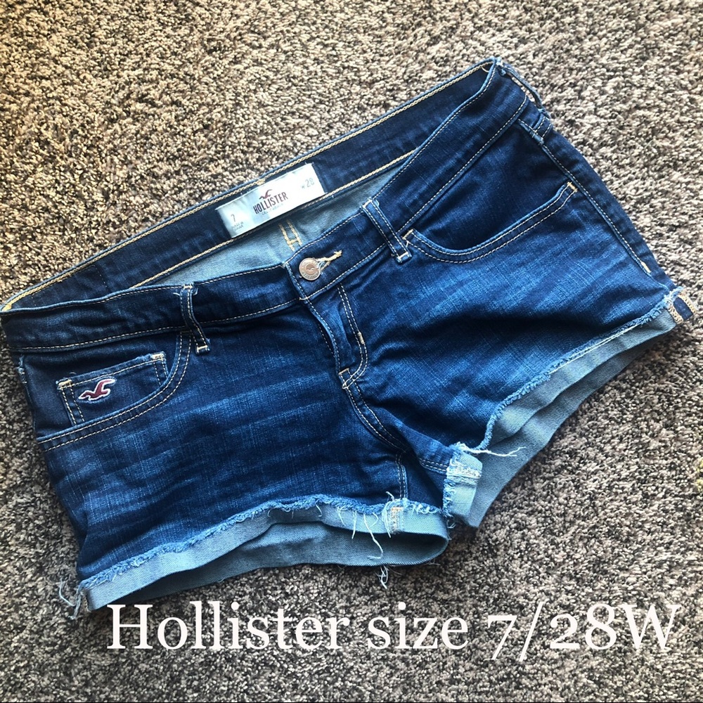 Hollister size 7 Jean shorts